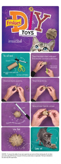 DIY Homemade Cat Toys