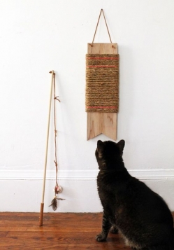 DIY Scratch Pad For Your Cat By DIY Ready
