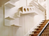 Cat wall stairs